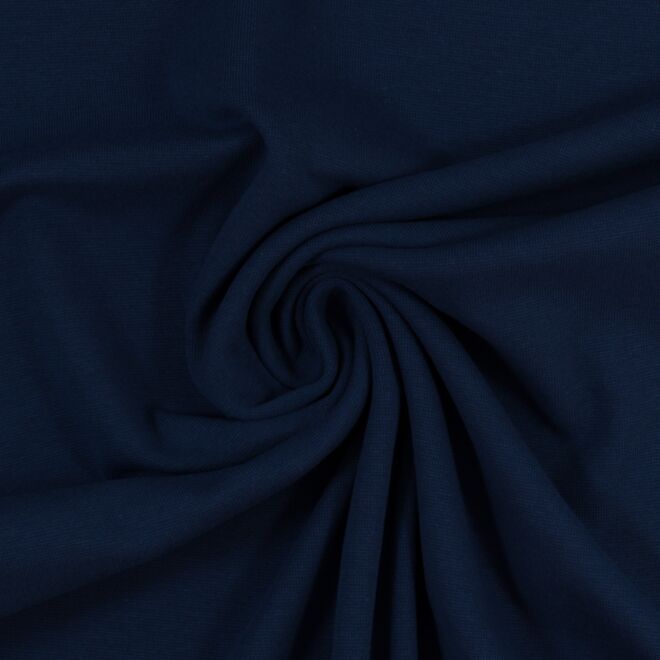 Feinstrickbündchen dunkelblau