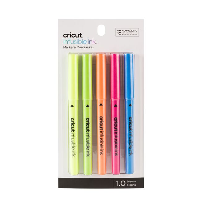 Cricut Explore/Maker Infusible Ink Medium Point (1,0mm) Pen Set 5-pack (Brights)