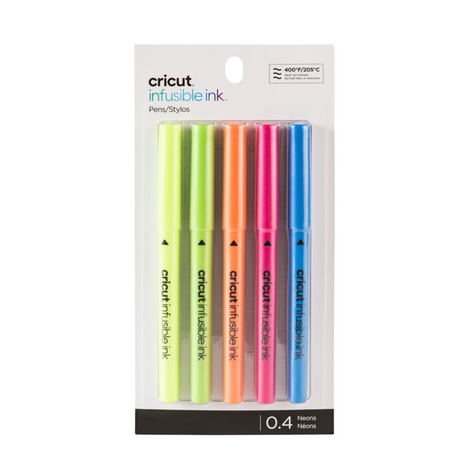 Cricut Explore/Maker Infusible Ink Fine Point (0,4mm) Pen Set 5-pack (Brights)