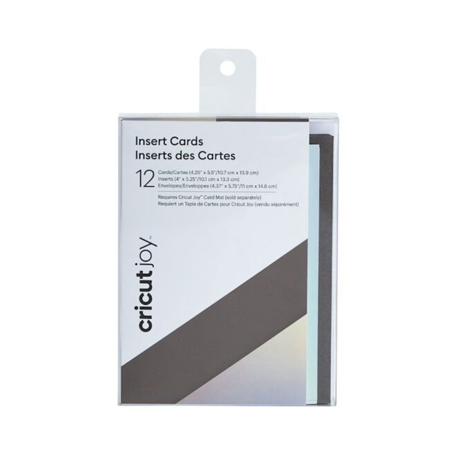 Cricut Insert Cards "Grey/Holo" (R20 12 Karten)
