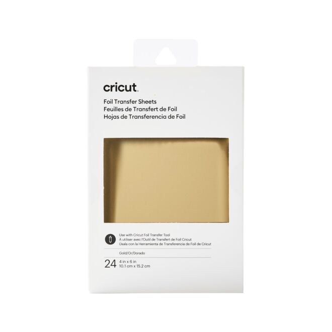 Cricut Foil Transfer Sheets GOLD 10,1x15,2cm