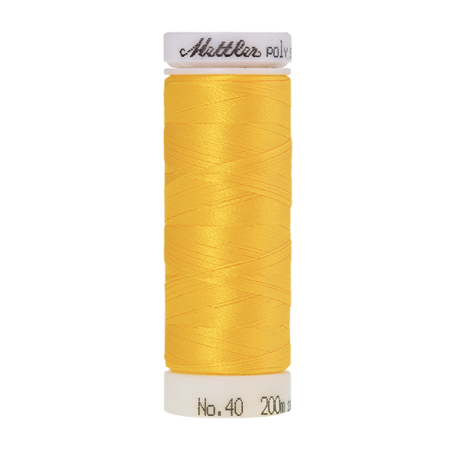 Amann Mettler Poly Sheen Daisy glänzt durch den trilobalen Fadenquerschnitt besonders schön. Zum Sticken, Quilten, Nähen. 200m Spule