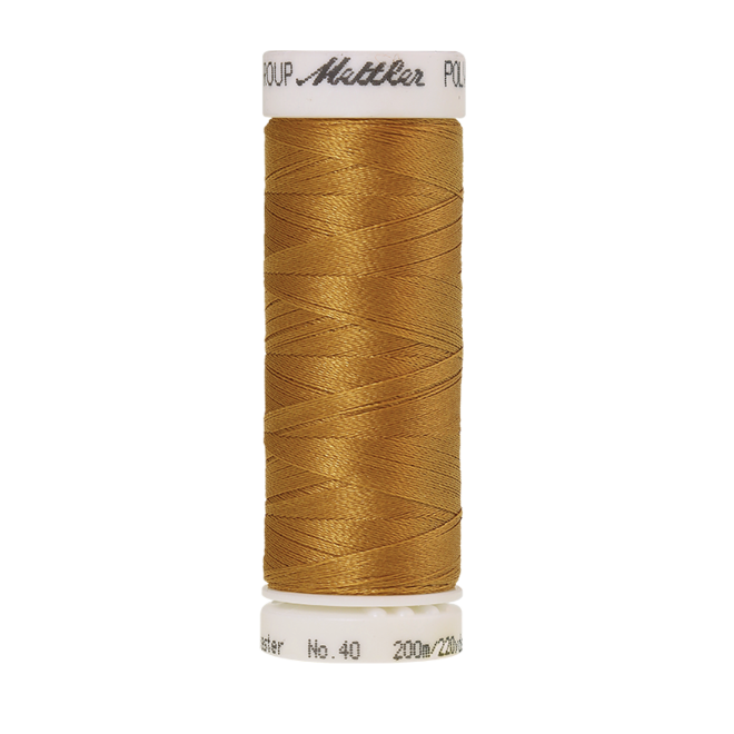 Amann Mettler Poly Sheen Palomino glänzt durch den trilobalen Fadenquerschnitt besonders schön. Zum Sticken, Quilten, Nähen. 200m Spule