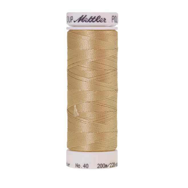 Amann Mettler Poly Sheen Ivory glänzt durch den trilobalen Fadenquerschnitt besonders schön. Zum Sticken, Quilten, Nähen. 200m Spule
