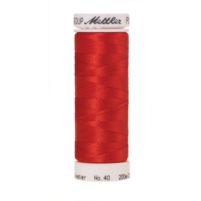 Amann Mettler Poly Sheen Poppy glänzt durch den trilobalen Fadenquerschnitt besonders schön. Zum Sticken, Quilten, Nähen. 200m Spule