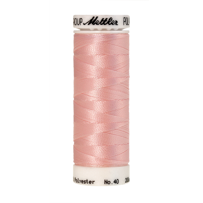 Amann Mettler Poly Sheen Blush glänzt durch den trilobalen Fadenquerschnitt besonders schön. Zum Sticken, Quilten, Nähen. 200m Spule