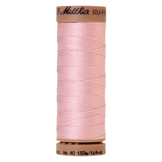 Silk-Finish Cotton 40, 150m - Parfait Pink: Reines Baumwollgarn aus 100% langstapliger, ägyptischer Baumwollte von Amann Mettler