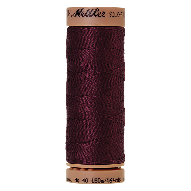 Silk-Finish Cotton 40, 150m - Boreaux: Reines Baumwollgarn aus 100% langstapliger, ägyptischer Baumwollte von Amann Mettler