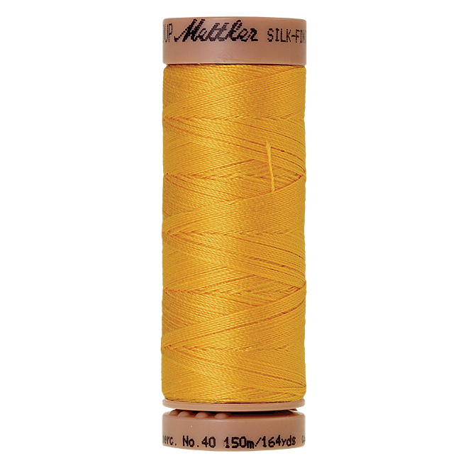 Silk-Finish Cotton 40, 150m - Summersun: Reines Baumwollgarn aus 100% langstapliger, ägyptischer Baumwollte von Amann Mettler