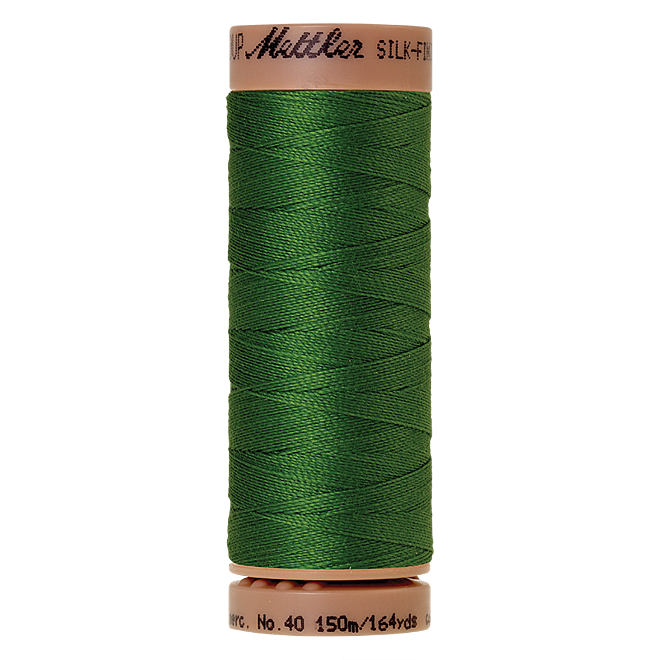 Silk-Finish Cotton 40, 150m - Treetop: Reines Baumwollgarn aus 100% langstapliger, ägyptischer Baumwollte von Amann Mettler