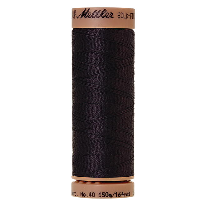 Silk-Finish Cotton 40, 150m - Evening Blue: Reines Baumwollgarn aus 100% langstapliger, ägyptischer Baumwollte von Amann Mettler