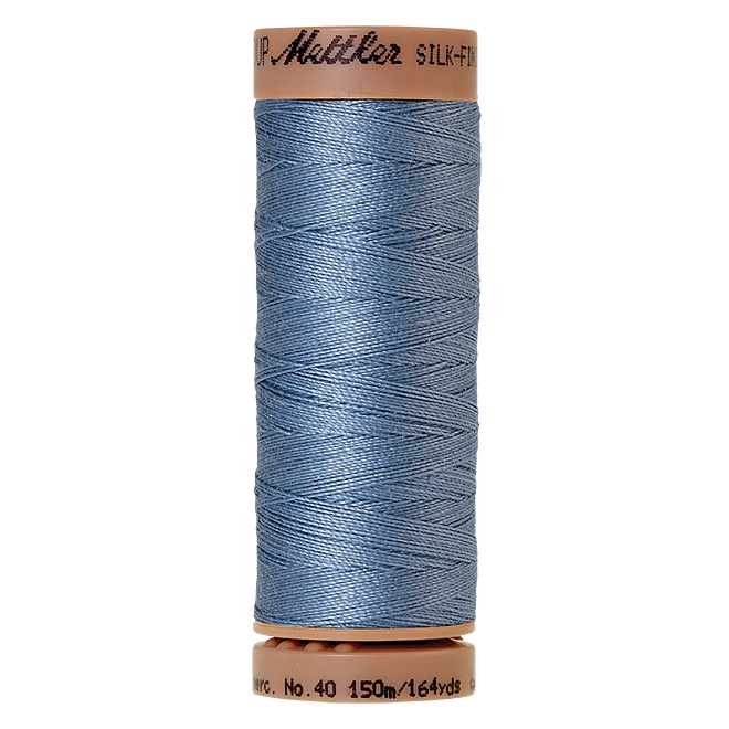 Silk-Finish Cotton 40, 150m - Sweet Boy: Reines Baumwollgarn aus 100% langstapliger, ägyptischer Baumwollte von Amann Mettler