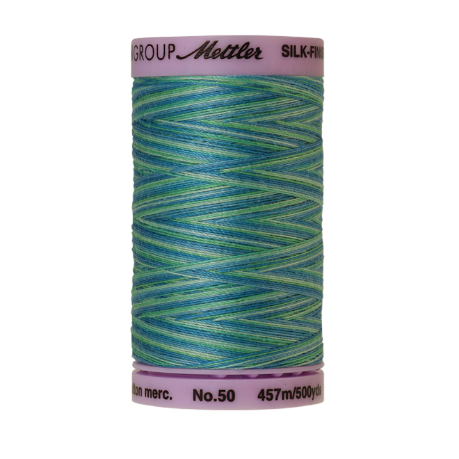 Silk-Finish Multi 50, 457m - Seaspray : Reines Baumwollgarn aus 100% langstapliger, ägyptischer Baumwollte von Amann Mettler