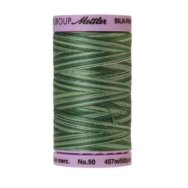 Silk-Finish Multi 50, 457m - Spruce Pines : Reines Baumwollgarn aus 100% langstapliger, ägyptischer Baumwollte von Amann Mettler