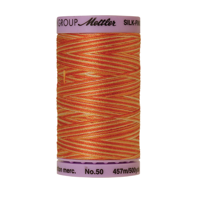 Silk-Finish Multi 50, 457m - Rust Ombre : Reines Baumwollgarn aus 100% langstapliger, ägyptischer Baumwollte von Amann Mettler