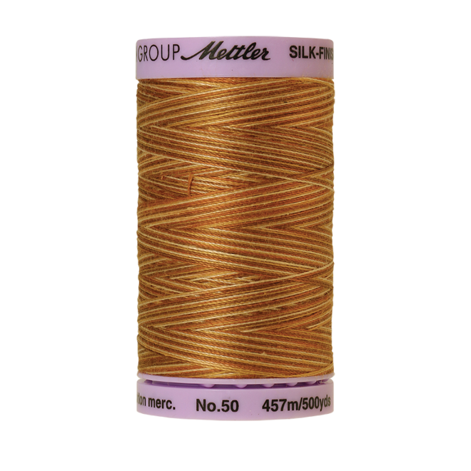 Silk-Finish Multi 50, 457m - Iced Coffee : Reines Baumwollgarn aus 100% langstapliger, ägyptischer Baumwollte von Amann Mettler