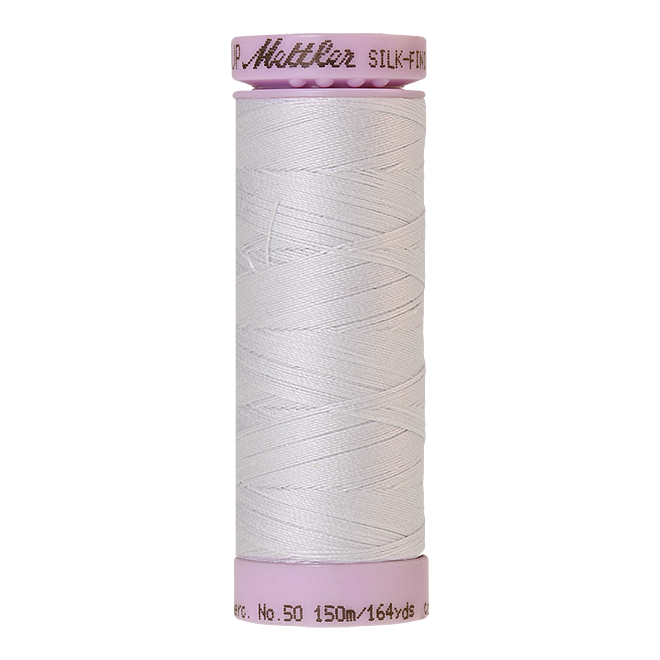 Silk-Finish Cotton 50, 150m - Glacier Green: Reines Baumwollgarn aus 100% langstapliger, ägyptischer Baumwollte von Amann Mettler