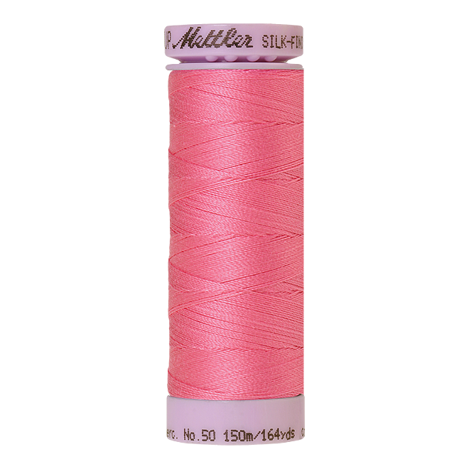 Silk-Finish Cotton 50, 150m - Roseate: Reines Baumwollgarn aus 100% langstapliger, ägyptischer Baumwollte von Amann Mettler