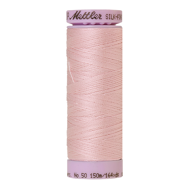 Silk-Finish Cotton 50, 150m - Parfait Pink: Reines Baumwollgarn aus 100% langstapliger, ägyptischer Baumwollte von Amann Mettler
