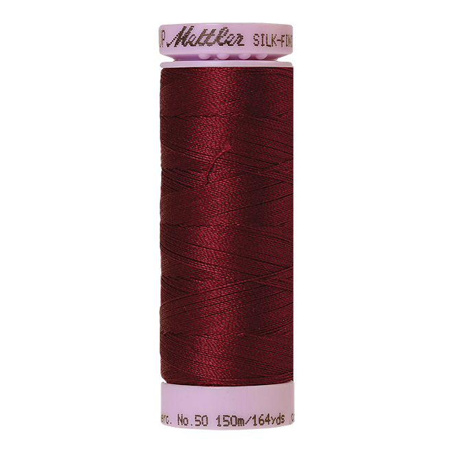 Silk-Finish Cotton 50, 150m - Boreaux: Reines Baumwollgarn aus 100% langstapliger, ägyptischer Baumwollte von Amann Mettler
