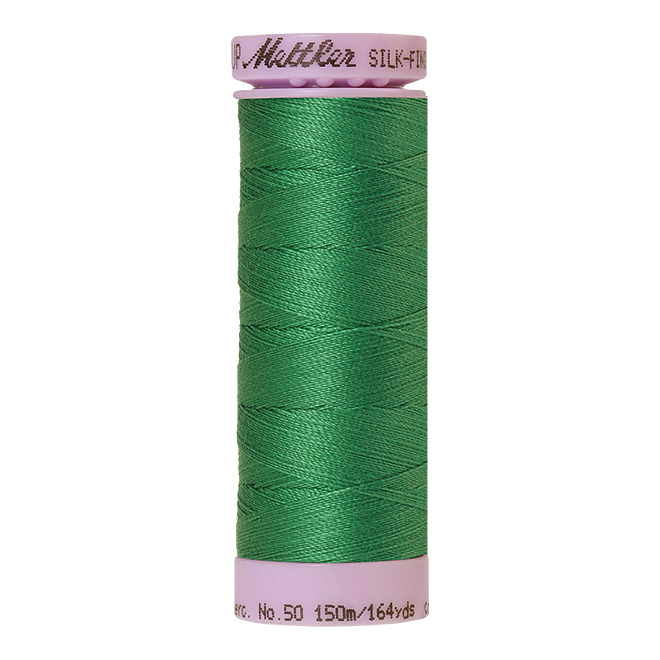 Silk-Finish Cotton 50, 150m - Kelley: Reines Baumwollgarn aus 100% langstapliger, ägyptischer Baumwollte von Amann Mettler