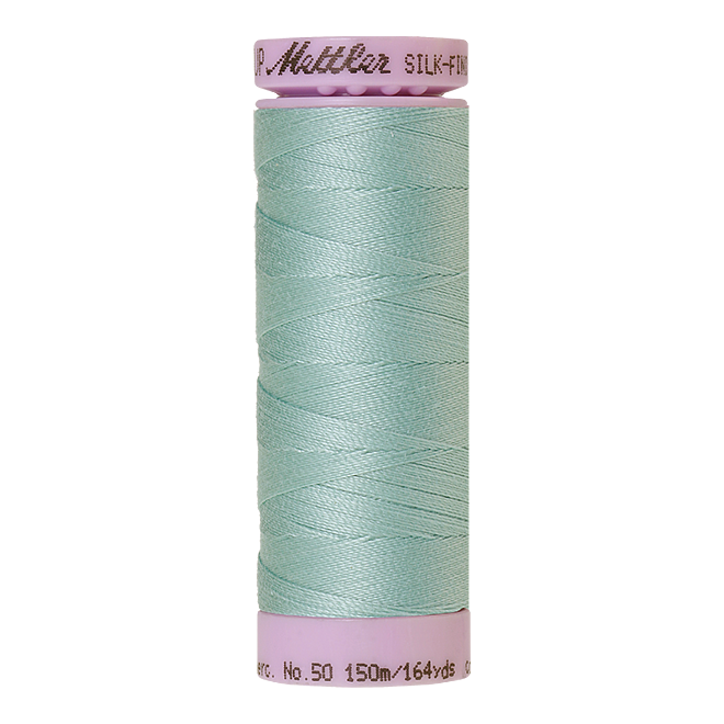 Silk-Finish Cotton 50, 150m - Island Waters: Reines Baumwollgarn aus 100% langstapliger, ägyptischer Baumwollte von Amann Mettler