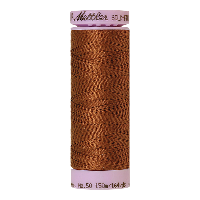 Silk-Finish Cotton 50, 150m - Penny: Reines Baumwollgarn aus 100% langstapliger, ägyptischer Baumwollte von Amann Mettler