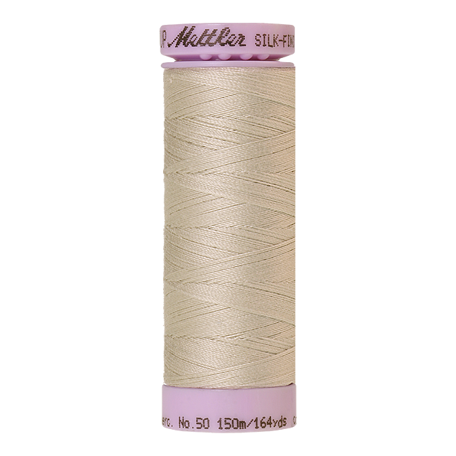 Silk-Finish Cotton 50, 150m - Baquette: Reines Baumwollgarn aus 100% langstapliger, ägyptischer Baumwollte von Amann Mettler