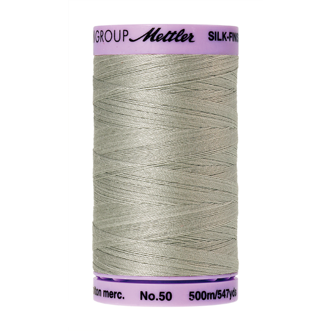 Silk-Finish Cotton 50, 500m - Fieldstone: Reines Baumwollgarn aus 100% langstapliger, ägyptischer Baumwollte von Amann Mettler