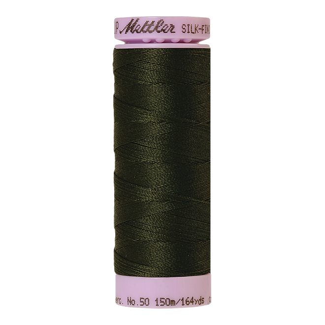 Silk-Finish Cotton 50, 150m - Holly: Reines Baumwollgarn aus 100% langstapliger, ägyptischer Baumwollte von Amann Mettler