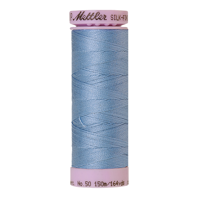Silk-Finish Cotton 50, 150m - Sweet Boy: Reines Baumwollgarn aus 100% langstapliger, ägyptischer Baumwollte von Amann Mettler