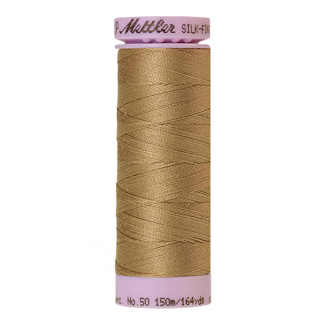 Silk-Finish Cotton 50, 150m - Pimento: Reines Baumwollgarn aus 100% langstapliger, ägyptischer Baumwollte von Amann Mettler