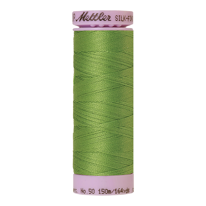 Silk-Finish Cotton 50, 150m - Foliage: Reines Baumwollgarn aus 100% langstapliger, ägyptischer Baumwollte von Amann Mettler