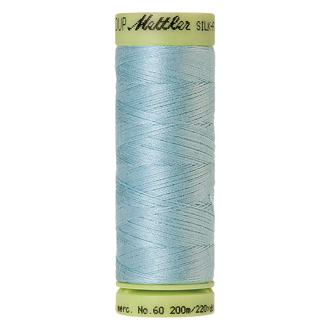 Silk-Finish Cotton 60, 200m - Rough Sea: Reines Baumwollgarn aus 100% langstapliger, ägyptischer Baumwollte von Amann Mettler