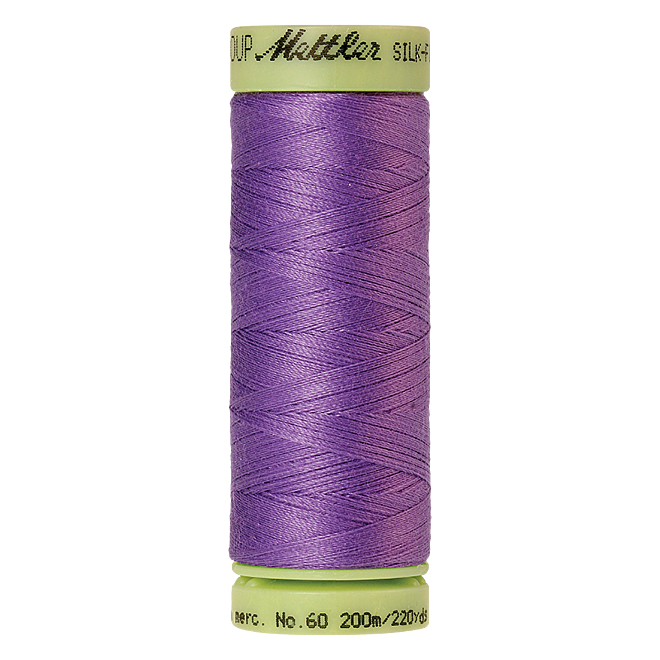 Silk-Finish Cotton 60, 200m - English Lavender: Reines Baumwollgarn aus 100% langstapliger, ägyptischer Baumwollte von Amann Mettler