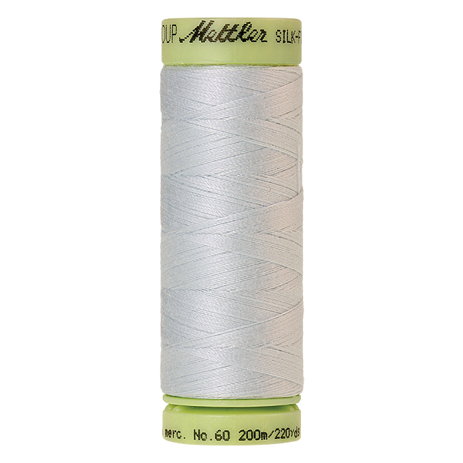 Silk-Finish Cotton 60, 200m - Starlight Blue: Reines Baumwollgarn aus 100% langstapliger, ägyptischer Baumwollte von Amann Mettler