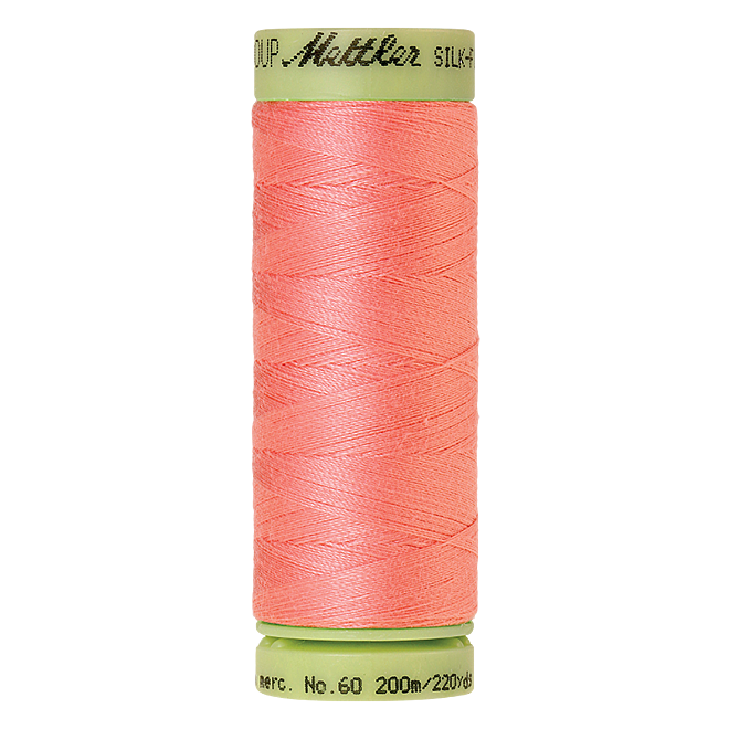 Silk-Finish Cotton 60, 200m - Corsage: Reines Baumwollgarn aus 100% langstapliger, ägyptischer Baumwollte von Amann Mettler