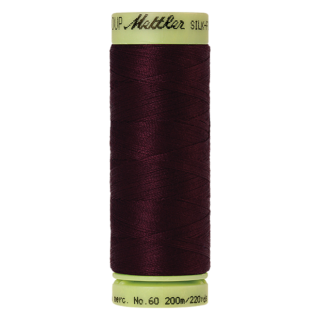 Silk-Finish Cotton 60, 200m - Beet Red: Reines Baumwollgarn aus 100% langstapliger, ägyptischer Baumwollte von Amann Mettler