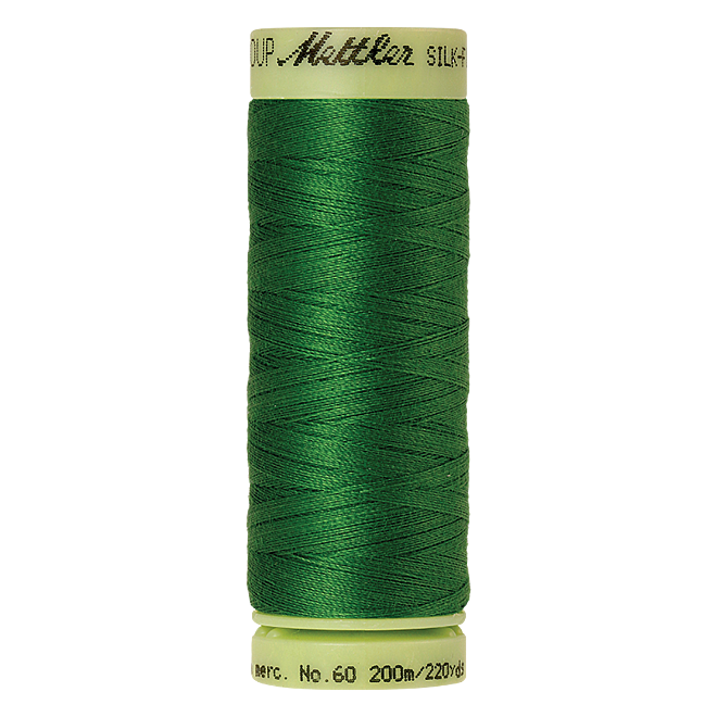 Silk-Finish Cotton 60, 200m - Treetop: Reines Baumwollgarn aus 100% langstapliger, ägyptischer Baumwollte von Amann Mettler