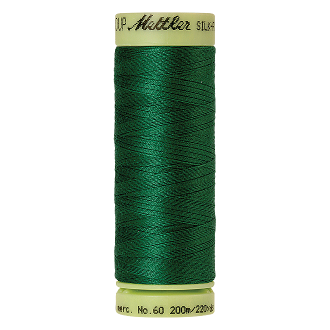 Silk-Finish Cotton 60, 200m - Kelley: Reines Baumwollgarn aus 100% langstapliger, ägyptischer Baumwollte von Amann Mettler