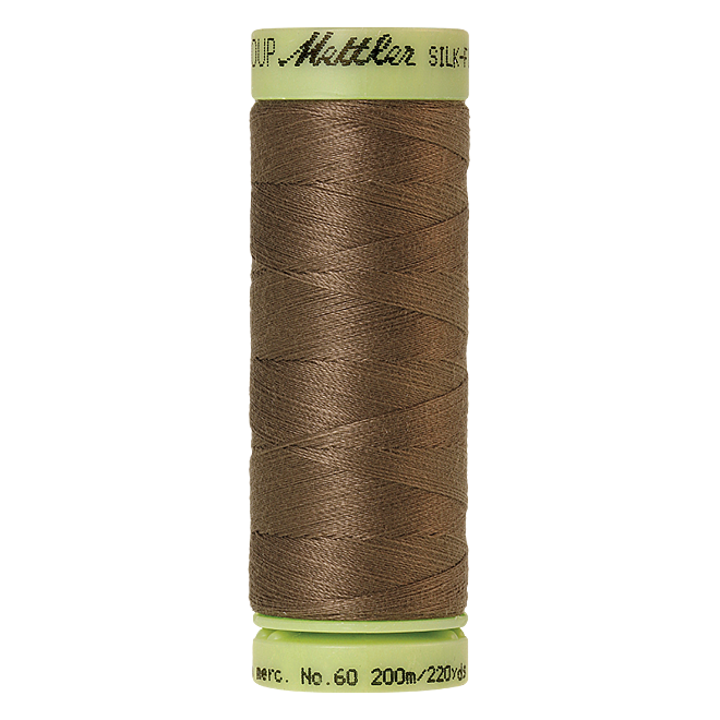 Silk-Finish Cotton 60, 200m - Amygdala: Reines Baumwollgarn aus 100% langstapliger, ägyptischer Baumwollte von Amann Mettler