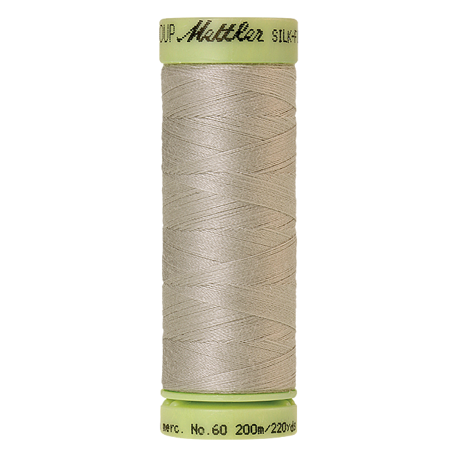Silk-Finish Cotton 60, 200m - Fieldstone: Reines Baumwollgarn aus 100% langstapliger, ägyptischer Baumwollte von Amann Mettler
