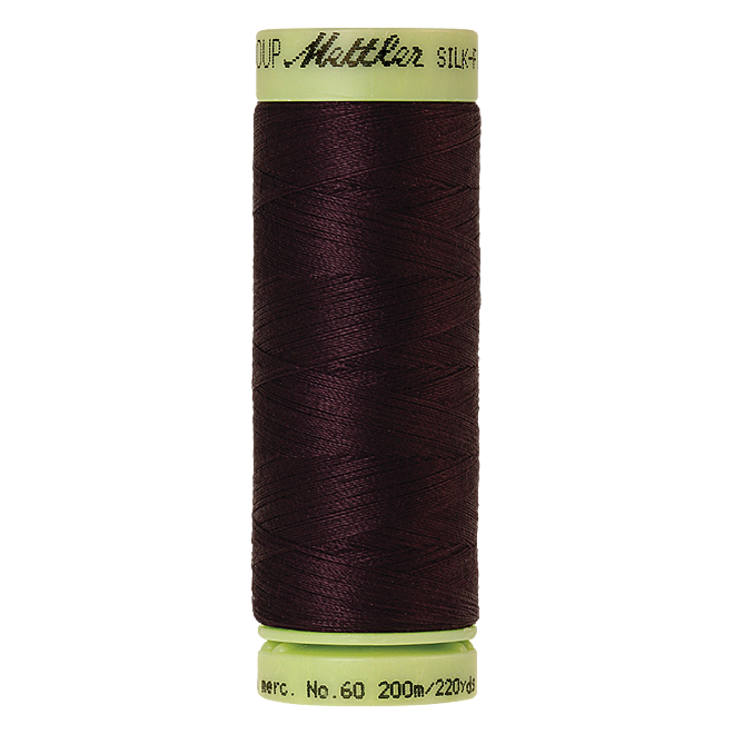 Silk-Finish Cotton 60, 200m - Plum Perfect: Reines Baumwollgarn aus 100% langstapliger, ägyptischer Baumwollte von Amann Mettler