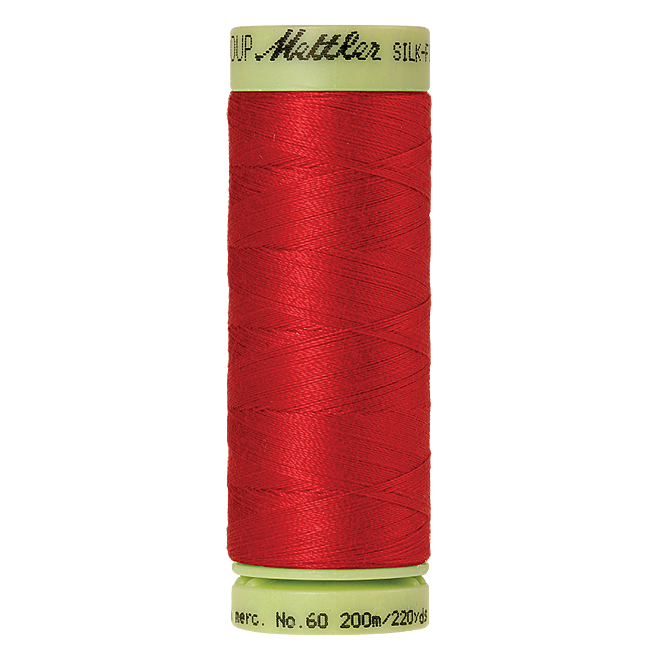 Silk-Finish Cotton 60, 200m - Wildfire: Reines Baumwollgarn aus 100% langstapliger, ägyptischer Baumwollte von Amann Mettler