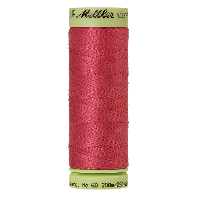 Silk-Finish Cotton 60, 200m - Blossom: Reines Baumwollgarn aus 100% langstapliger, ägyptischer Baumwollte von Amann Mettler