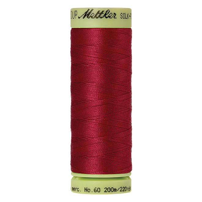 Silk-Finish Cotton 60, 200m - Tulip: Reines Baumwollgarn aus 100% langstapliger, ägyptischer Baumwollte von Amann Mettler