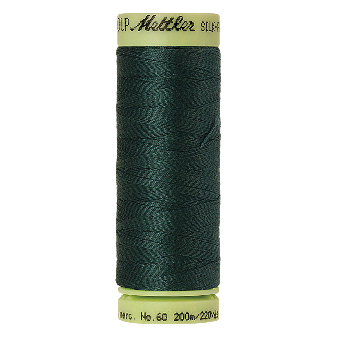 Silk-Finish Cotton 60, 200m - Bayberry: Reines Baumwollgarn aus 100% langstapliger, ägyptischer Baumwollte von Amann Mettler