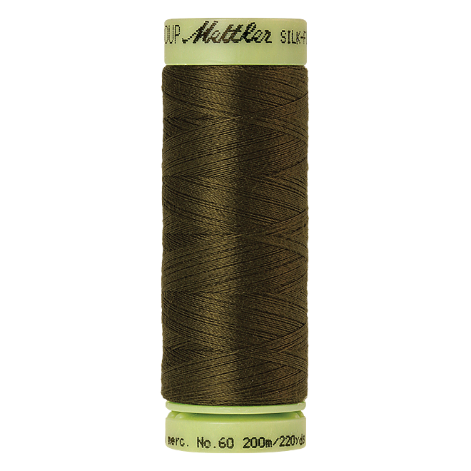 Silk-Finish Cotton 60, 200m - Golden Brown: Reines Baumwollgarn aus 100% langstapliger, ägyptischer Baumwollte von Amann Mettler
