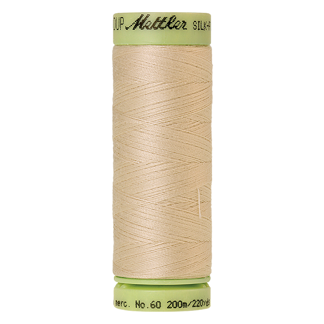 Silk-Finish Cotton 60, 200m - Pine Nut: Reines Baumwollgarn aus 100% langstapliger, ägyptischer Baumwollte von Amann Mettler