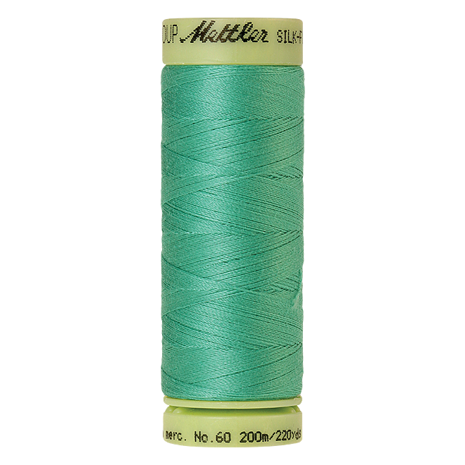 Silk-Finish Cotton 60, 200m - Bottle Green: Reines Baumwollgarn aus 100% langstapliger, ägyptischer Baumwollte von Amann Mettler